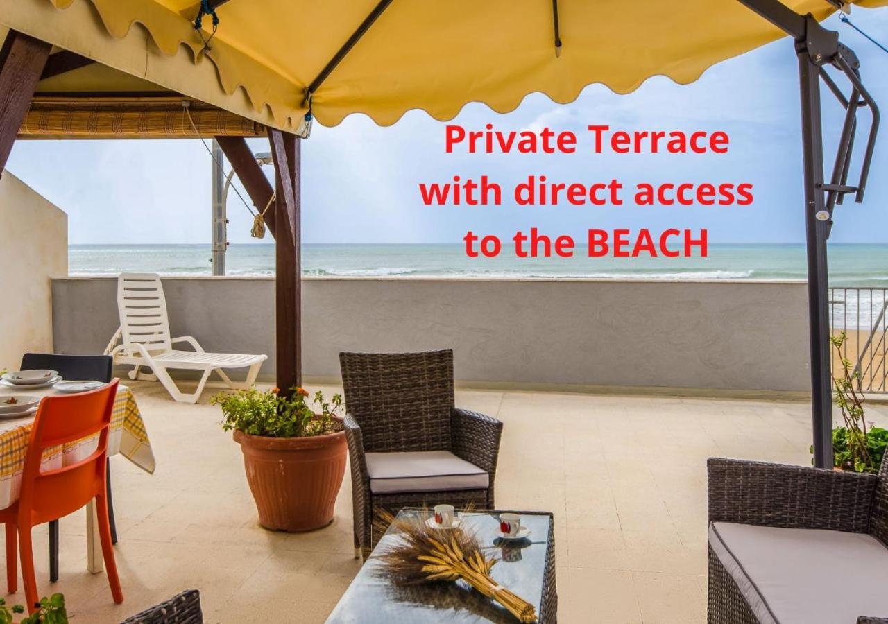 Arisa -Terrazza Privata 60 Mq Sulla Spiaggia Donnalucata  Dış mekan fotoğraf